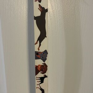 Charming Dog Print Women's Belt